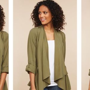 2-IN-1 BUTTON CLOSURE NURSING CARDIGAN